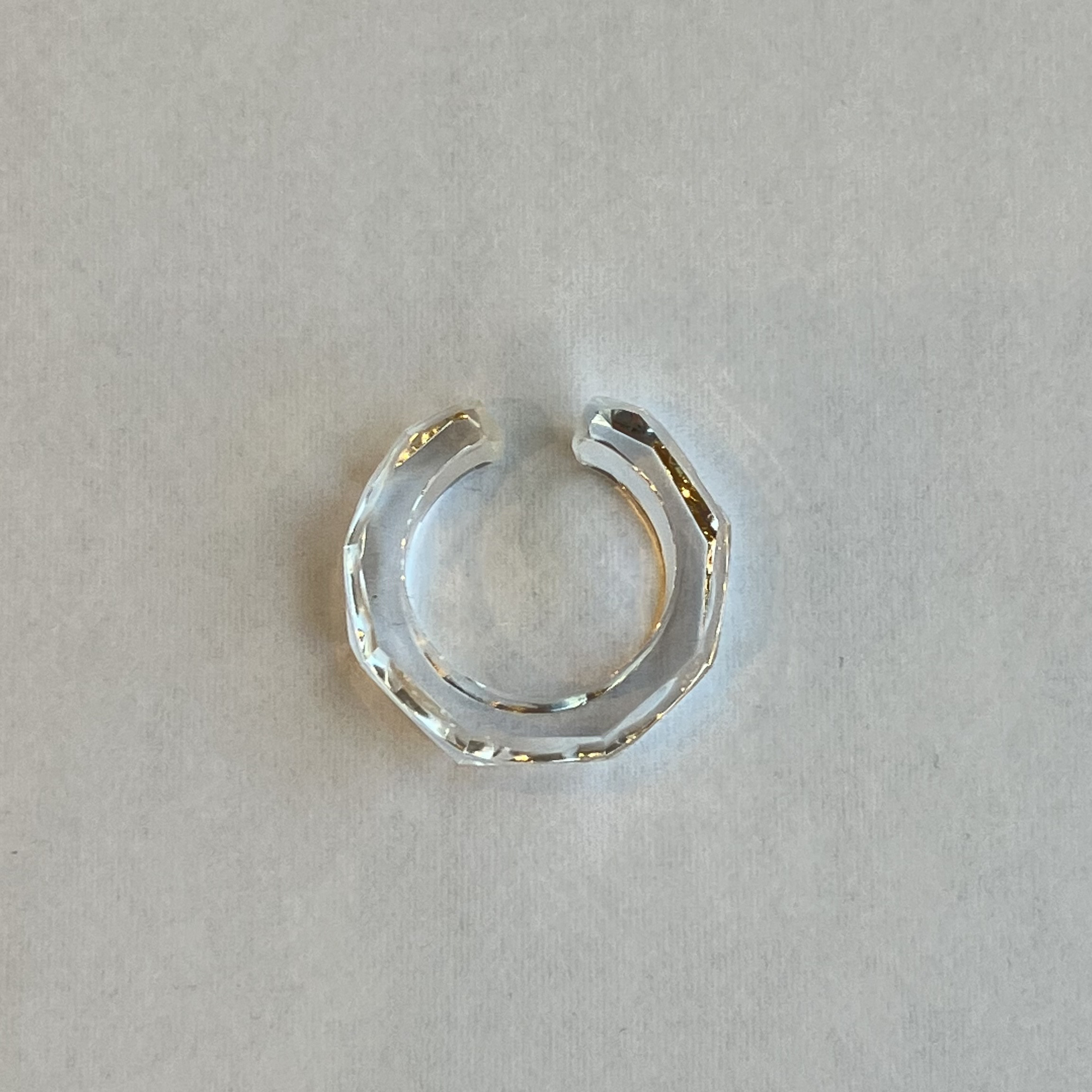 水晶のイヤーカフmini