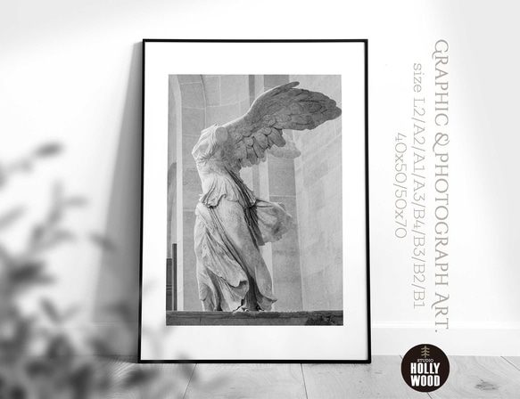 ☆インテリアアートポスター - Winged Victory -【518】 写真