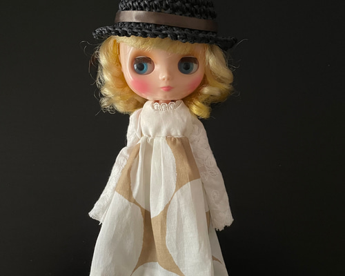 一点物　麦わら　帽子　モンスト　ミディブライス　オフ白色 一点物 麦わら 帽子 モンスト ミディブライス オフ白色 - メルカリ