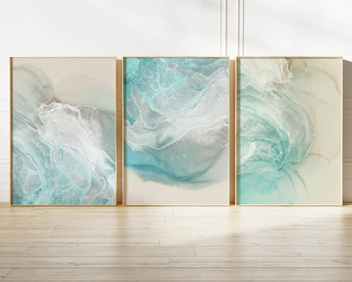 ポスター　手造りパロディ－ア－ト　インテリア アートポスター ジャパンディ 水彩画風 ミニマル アート 壁掛け