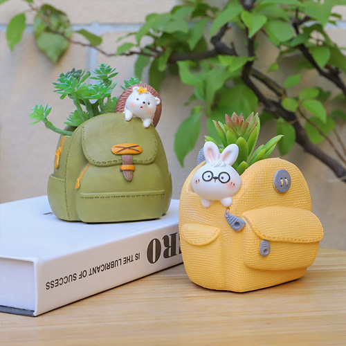 ミニキャラクター多肉植物植木鉢 【公式通販】