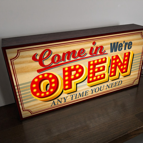Lサイズ】アメリカンレトロ OPEN オープン 営業中 開店 店舗 Lサイズ】アメリカンレトロ OPEN オープン 営業中 開店 店舗