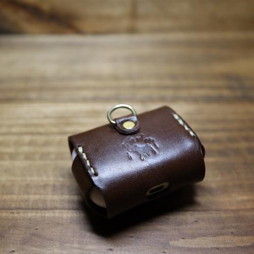 AirPods pro / Pro3/2 レザーケース 本革 栃木レザー ワイヤレス