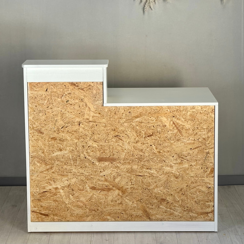 受注製作_BARIKI レジカウンター レジ台 受付カウンター 幅120cm×奥行