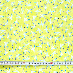 カットクロス Windham Fabrics Icy World 52971D-5 Seagulls Yellow 3枚目の画像