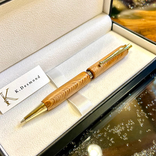 最上級品・希少な杢目・屋久杉のシャーペン Z1247 ペン・筆記 最上級品・希少な杢目・屋久杉のシャーペン Z1247 ペン・筆記