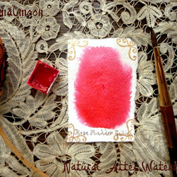 *♥香る水彩絵具 茜 Genuine Rose Madder Rubia Natural Watercolor♥* 1枚目の画像