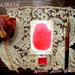 *♥香る水彩絵具 茜 Genuine Rose Madder Rubia Natural Watercolor♥* 3枚目の画像