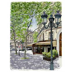 【真作】絵画　油彩　水車小屋と渓流　古典ヨーロッパ風景画　クラシック　X173 15 古い水車クリップアート | ビンテージ川の風景イラスト | 印刷可能