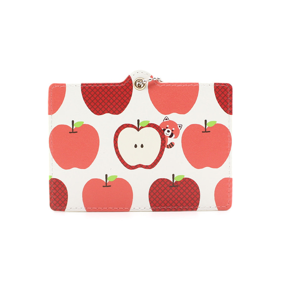 リンゴ大好きレッサーパンダパスケース ブランド/リトルアニマル