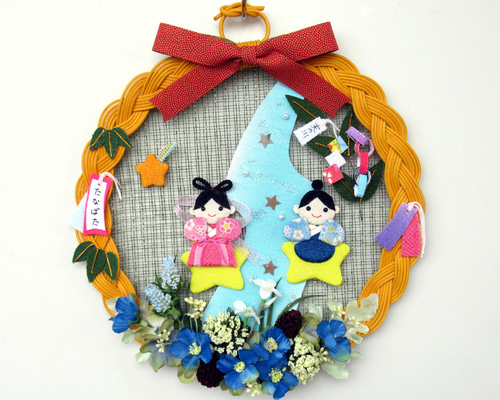 どんぐりアート♡タペストリー風ライト付きオブジェ2点　二段リース　計3点♡ どんぐりアート♡タペストリー風ライト付きオブジェ2点二段