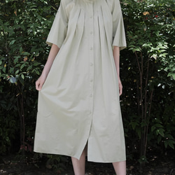 3色 綿100％　夏ミディアム丈ワンピース*スカート* ロングドレス/ゆったり レディース*ホワイト 9枚目の画像