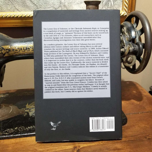 グラングリモワール ソロモンの小さな鍵 アレイスタークロウリー 黒