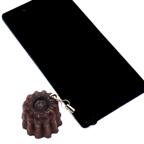 食べちゃいそうな カヌレ ミニ 食品サンプル キーホルダー ストラップ