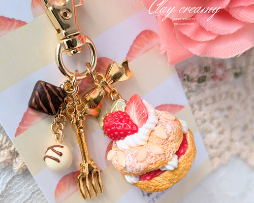 ♡チョコミンツチュロス♡　ショコラ　フェイクスイーツ　チャーム　バレンタイン ♡チョコミンツチュロス♡ ショコラ フェイクスイーツ チャーム