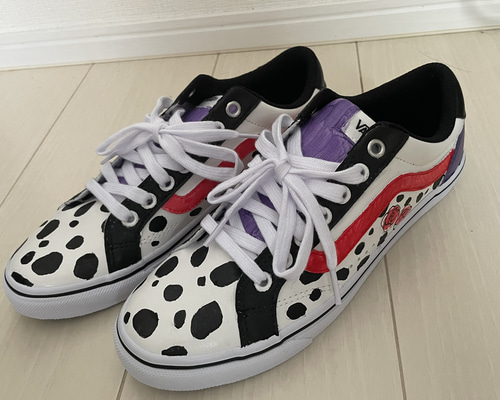 rncmn⭐︎　オーダ商品　ダルメシアン柄 CONVERSE】 コンバース AS DALMATIAN FUR OX オールスター