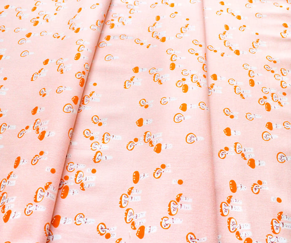 カットクロス Windham Fabrics / Far Far Away 3 / Mushrooms Pink 4枚目の画像