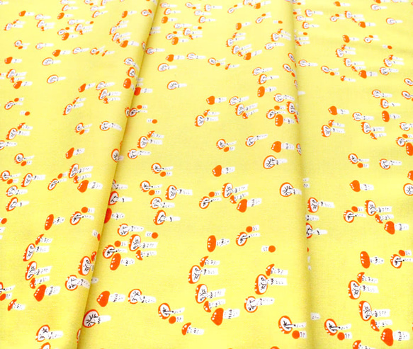 カットクロス Windham Fabrics / Far Far Away 3 / Mushrooms Yellow 4枚目の画像