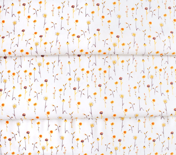 カットクロス Windham Fabrics / Far Far Away 3 / Wildflowers Cream 6枚目の画像