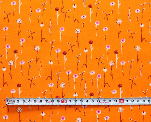 カットクロス Windham Fabrics / Far Far Away 3 / Wildflowers Orange 3枚目の画像