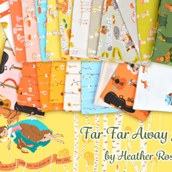 カットクロス Windham Fabrics / Far Far Away 3 / Wildflowers Orange 7枚目の画像