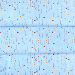 カットクロス Windham Fabrics/Far Far Away 3/Wildflowers Light Blue 6枚目の画像