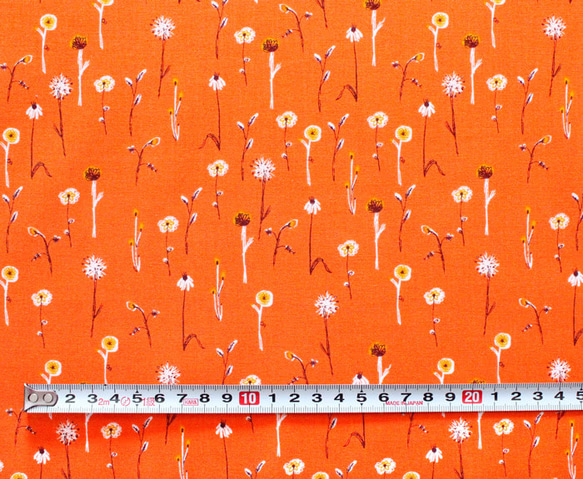 カットクロス Windham Fabrics Far Far Away 3/Wildflowers Burnt OG 3枚目の画像