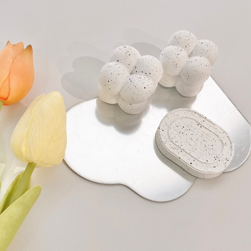 ミニボンボンアロマストーン☁︎ ツブツブ柄 韓国インテリア/アロマ