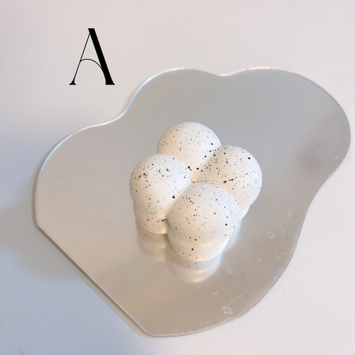 ミニボンボンアロマストーン☁︎ ツブツブ柄 韓国インテリア/アロマ