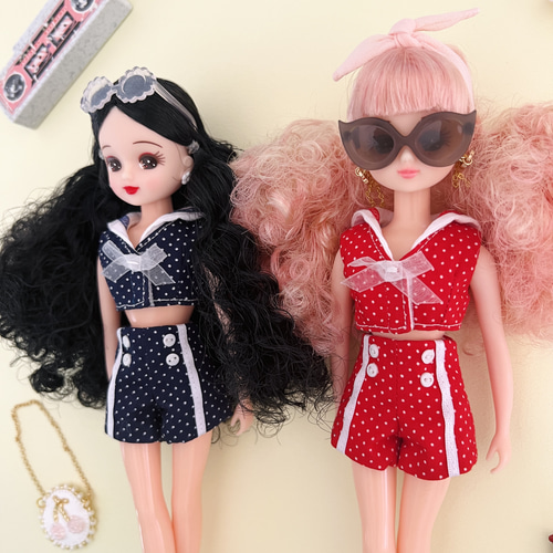 リカちゃん　レイヤードトップス　セット リカちゃん 人形 LD-03 リカちゃん1weekコーデギフトセット