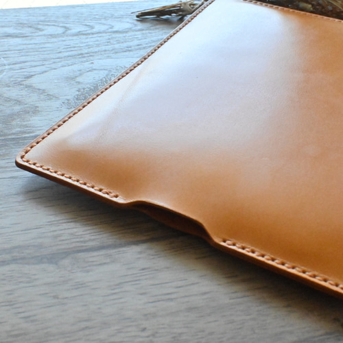 レザー iPad mini ケース / ウイスキーキャメル iPad・タブレット