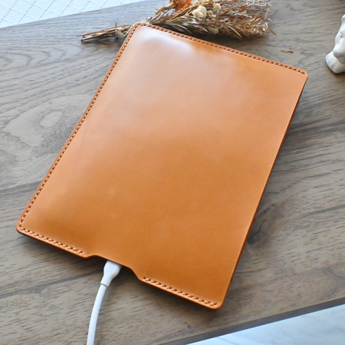 レザー iPad mini ケース / キャメル iPad・タブレットケース
