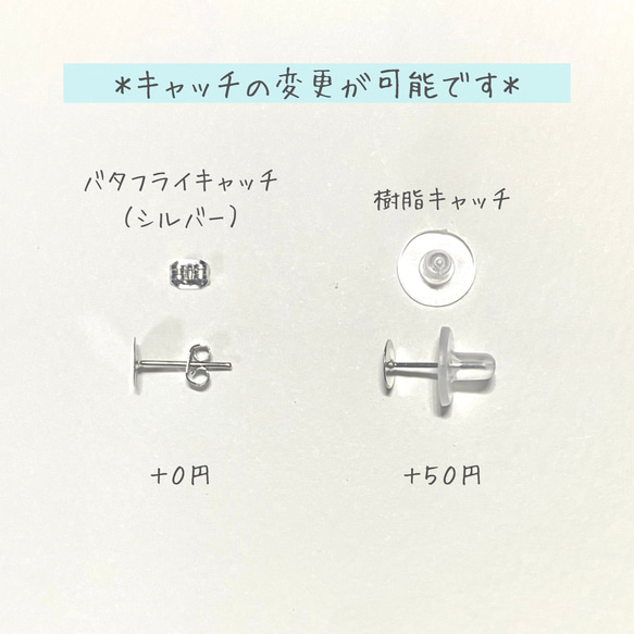 コザクラインコ ￤まんまることりのピアス 5枚目の画像