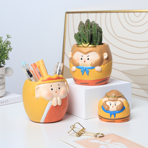 ミニキャラクター多肉植物植木鉢 【公式通販】