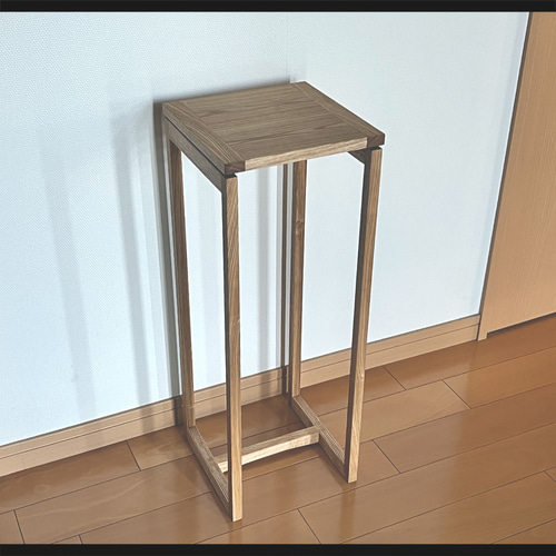 花台 フラワースタンド 飾り台 展示台 和モダン 無垢材 棚