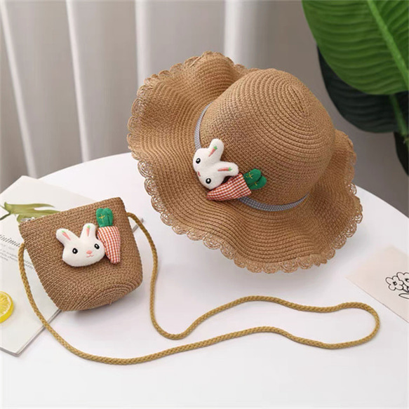 麦わら帽子、子供帽子、夏用帽子、麦わらハット ハット ELLIE 通販 