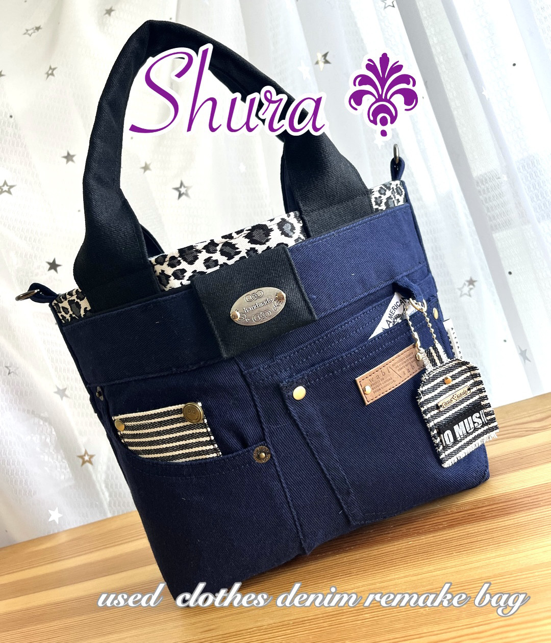 handmade＊no.274 No.274 ドロップビーズとラインストーンのピアス