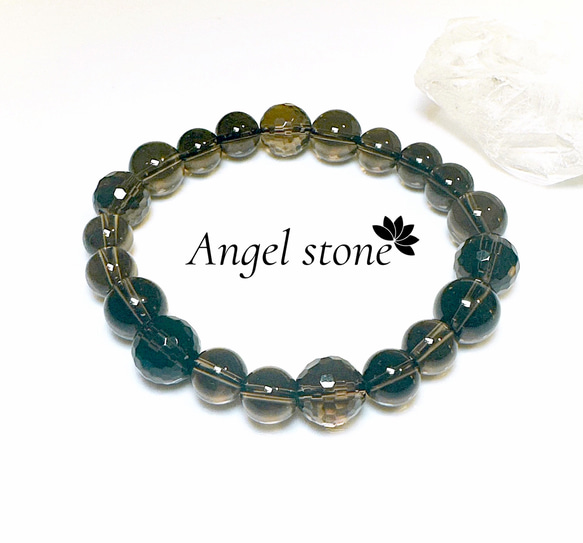 スモーキークォーツ 水晶 天然石 パワーストーン j003