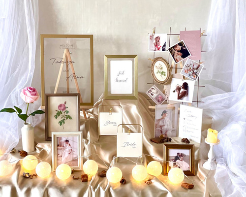 ウェルカムボード ウェルカムスペース 結婚祝い 結婚記念日 結婚式 31 新作】ウェルカムスペースセット 受付サイン付き 結婚式 まとめ
