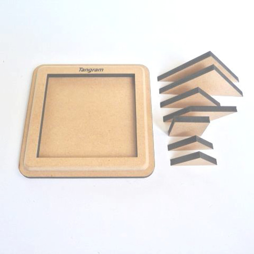 タングラムパズル 改訂版 ケース入りタイプ おもちゃ・人形 ヒロ工房
