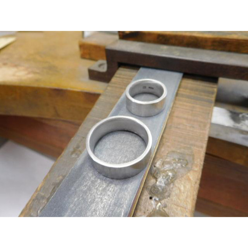 鍛造 結婚指輪 プラチナ1000 純プラチナ プラチナ999 平打ち リング