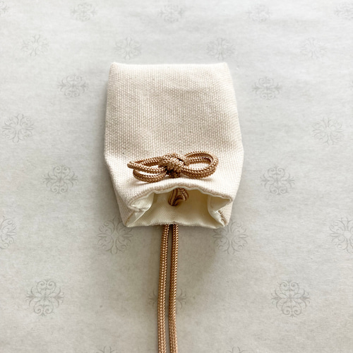 お守り袋 ミニサイズ 首かけタイプ♡ふんわり裏地付き 送料無料 ポーチ