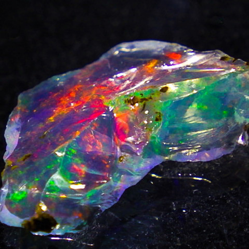 ☆オパールの原石☆3.00ct/18.8mm☆天然石蛋白石☆鉱物原石