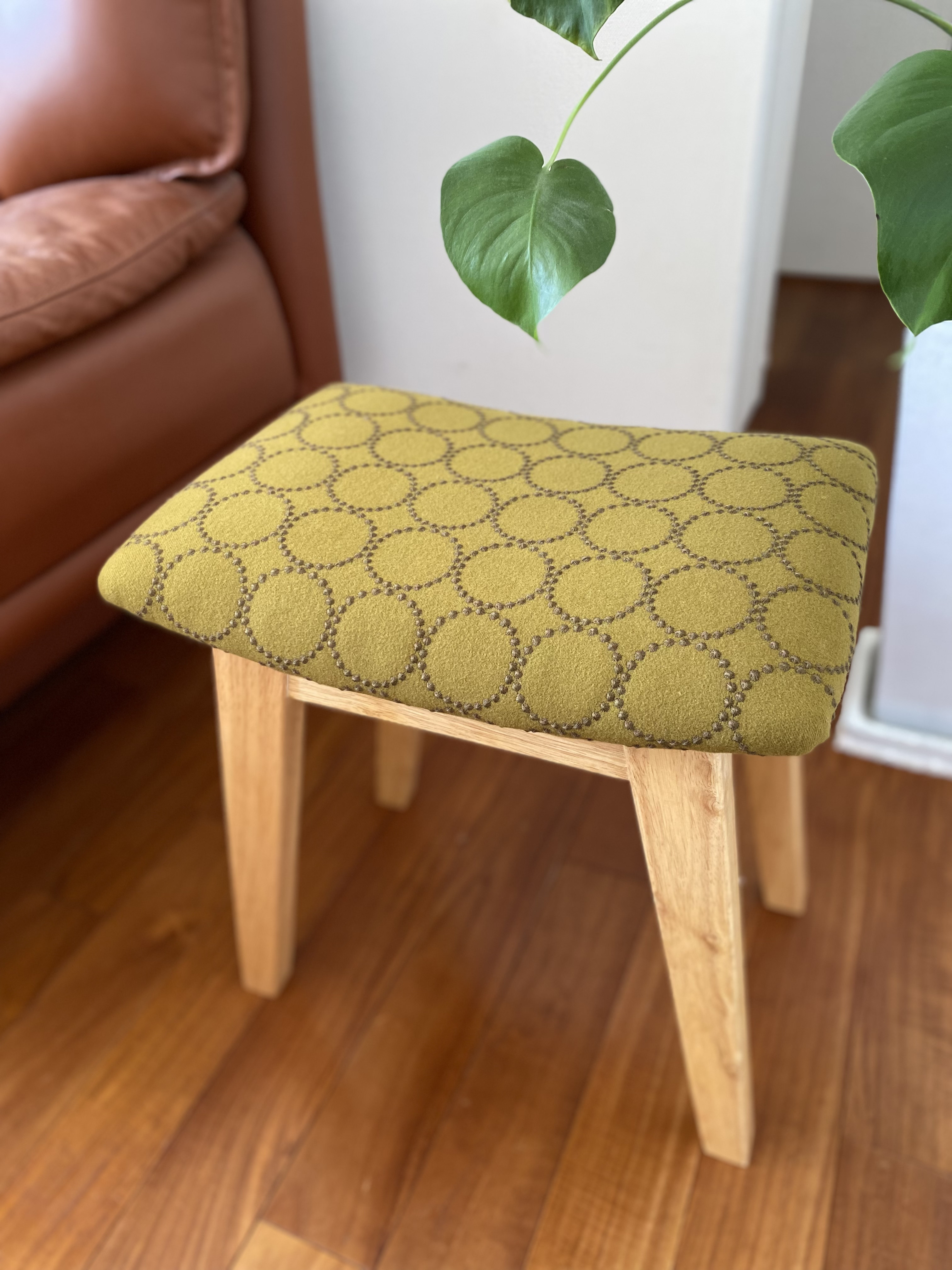 ミィ様オーダー／完成ご確認用＊ミナペルホネン＊木製スツール