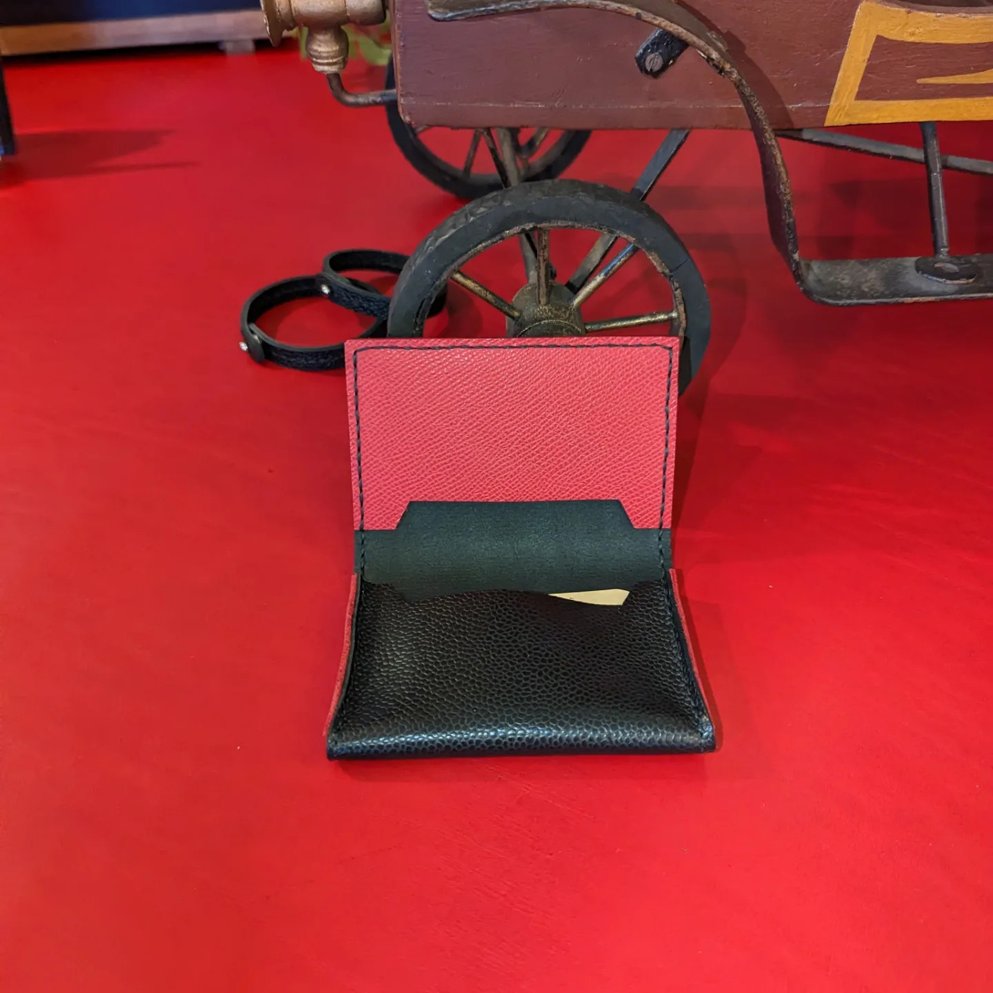 キャビアスキン　エプソン　名刺入れ