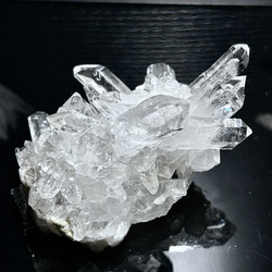 天然石インテリア　5.5cm 　アーカンソー産　水晶　クラスター　アイリス　原石　透明感 6枚目の画像