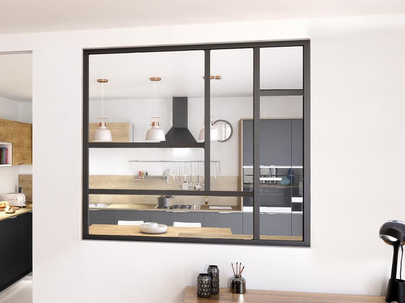 FIX窓/室内窓/デコマド/室内窓/窓/オーダー窓 店舗 カフェ