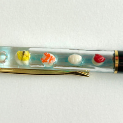 期間限定送料無料【贈り物に】夏❗️涼しげお寿司ハーバリウムボールペン 8枚目の画像