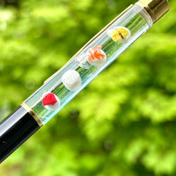 期間限定送料無料【贈り物に】夏❗️涼しげお寿司ハーバリウムボールペン 11枚目の画像