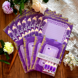 ミニレターセット　いただきます(⁠◍⁠•⁠ᴗ⁠•⁠◍⁠)⁠✧⁠*⁠。 kyotobunguya x ikemotto 3種類のクラフト封筒付 ミニレター